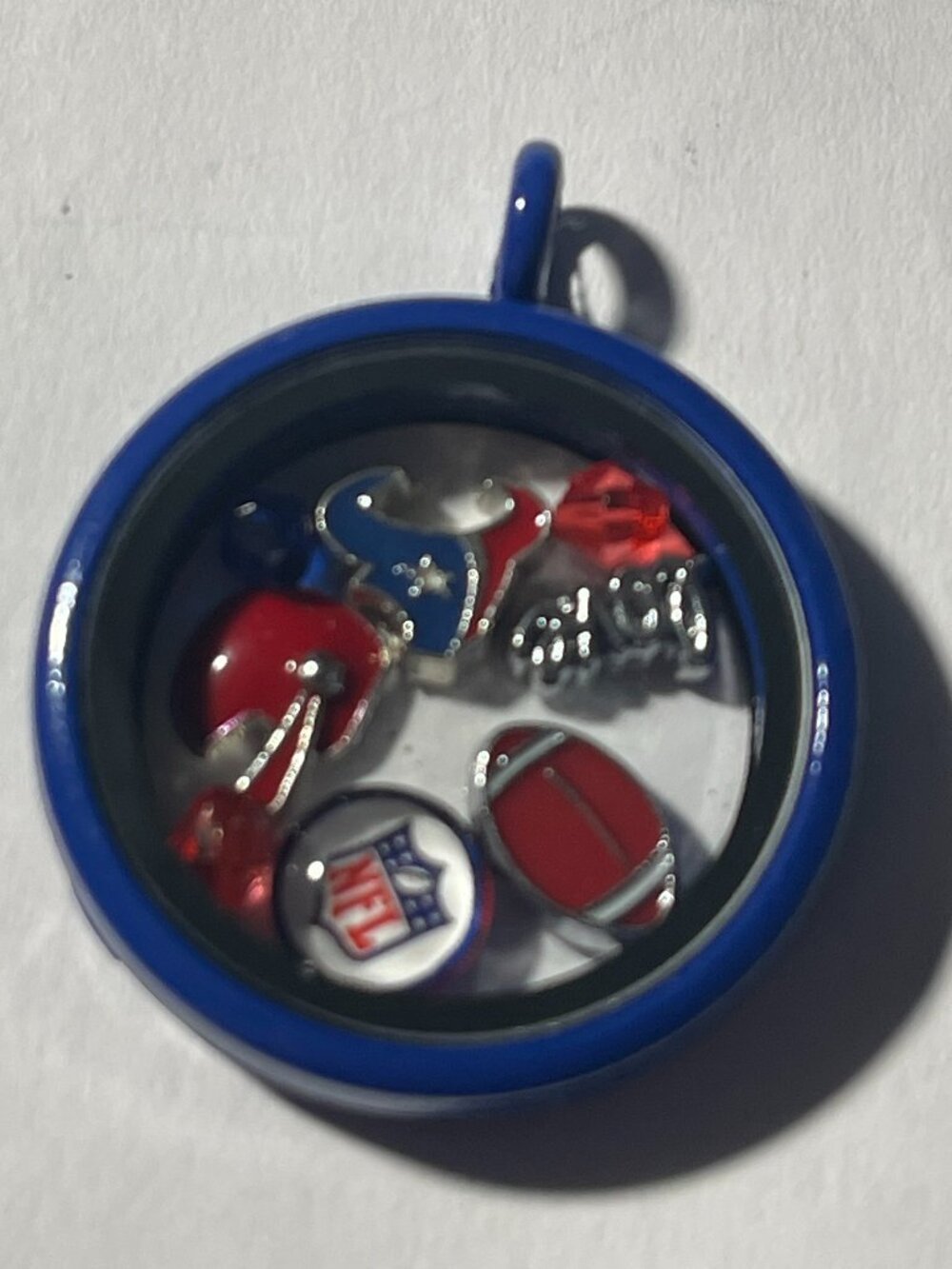Houston Texans NFL Memory Charm Locket w/ 22 IN chain NEW